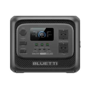 BLUETTI Elite 300 LiFePO4 power station unit, 3,014Wh capacity energy storage solution for off-grid power management.