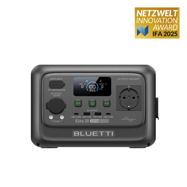 BLUETTI Elite 30 V2 portable power station, European model