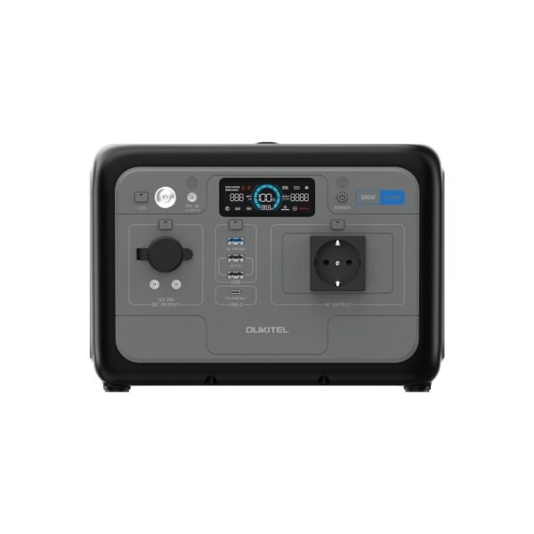 OUKITEL P800 portable power station, 800W and 512Wh