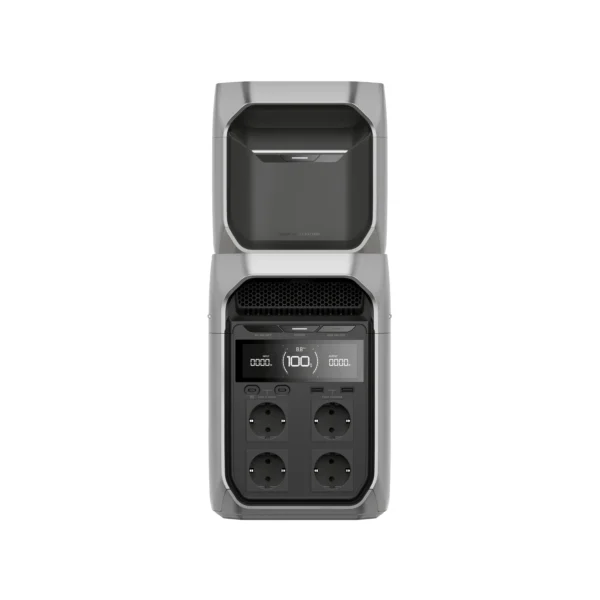 EcoFlow DELTA 3 Stacked with Smart Extra Battery