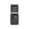 EcoFlow DELTA 3 - Stacked Battery System Setup EcoFlow DELTA 3 with Smart Extra Battery stacked vertically for compact home power storage
