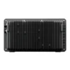 FOSSiBOT Balcony Solar Storage System Rear Flat View showing Solid Aluminum Passive Heat Sink Vents and Side Ports