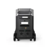 FOSSiBOT F3600 Pro EU Version Rear Panel showing AC Fast Input, XT60 Solar Port, LED Light, and Dual Extra Battery Expansion Ports