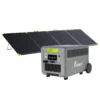 FOSSiBOT F3600 Pro Solar Generator Kit FOSSiBOT F3600 Pro portable power station bundled with a large foldable solar panel.